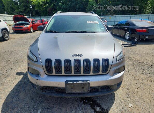 1C4PJLAB4HW558942 2017 JEEP CHEROKEE Silver Rear view