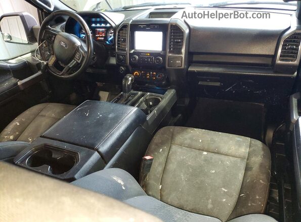 1FTFX1E42LFA33669 2020 FORD F150 White ხელსაწყოთა პანელის ხედი