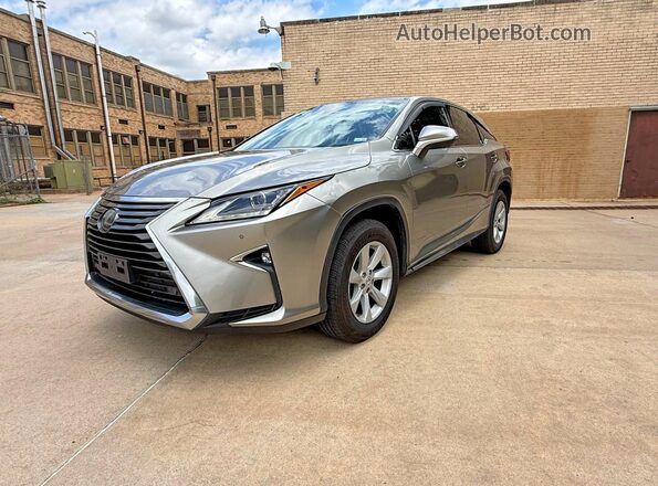 2T2BZMCA1HC091934 2017 LEXUS RX Серый Задняя правая четверть