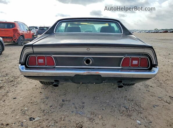 1F01H190767 1971 FORD MUSTANG Черный Вид салона спереди