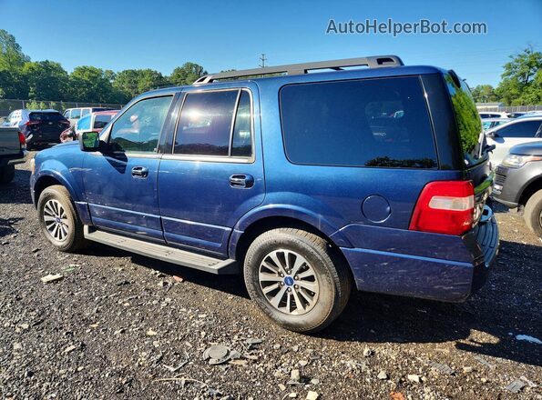 1FMJU1JT7HEA31246 2017 FORD EXPEDITION Blue Задня права чверть