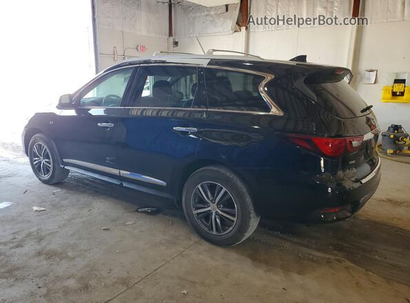 5N1DL0MMXKC528843 2019 INFINITI QX60 Black Trasero izquierdo