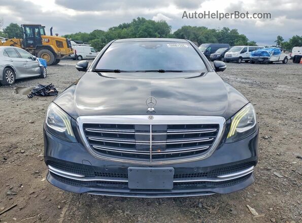 WDDUG6GB8JA347777 2018 MERCEDES-BENZ S Black Вид ззаду