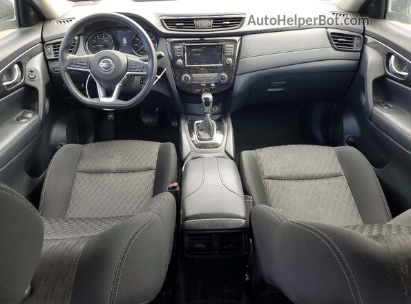 KNMAT2MV4JP552249 2018 NISSAN ROGUE Black Вид щитка приладів