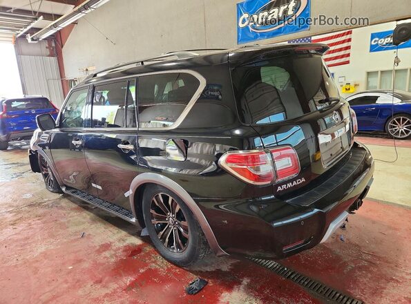 JN8AY2NC1H9511580 2017 NISSAN ARMADA Black Rear left