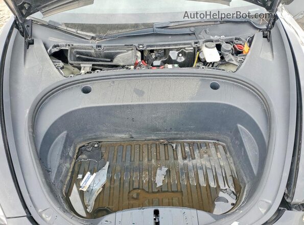 5YJ3E1EA2PF506821 2023 TESLA MODEL Черный Вид подкапотного пространства