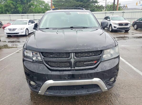 3C4PDCGB4KT731676 2019 DODGE JOURNEY Black Widok z przodu