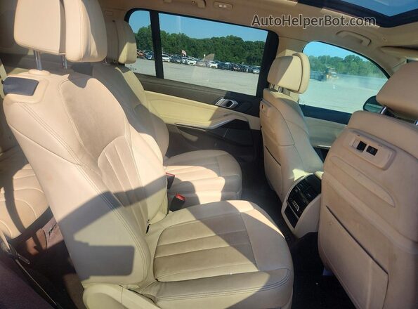 5UXCW2C5XKLB44253 2019 BMW X7 Black ძრავის განყოფილების ხედი
