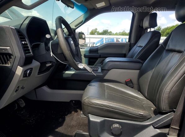 1FTEW1EP6HKE44077 2017 FORD F150 Gray Vista del salpicadero