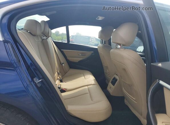 WBA8D9C58JEM32467 2018 BMW 3 SERIES Синий Вид задней части салона