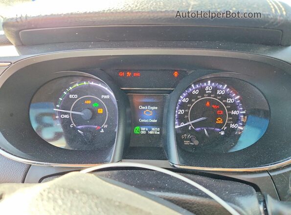 4T1BD1EB3GU050158 2016 TOYOTA AVALON Charcoal Widok tylnych siedzeń
