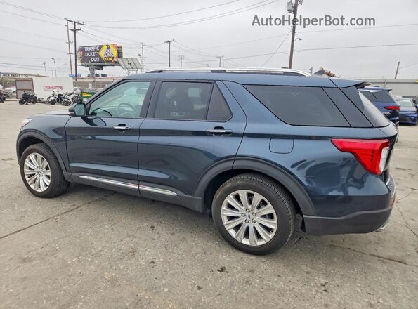 1FMSK7FHXPGA90215 2023 FORD EXPLORER Blue Հետևի աջ