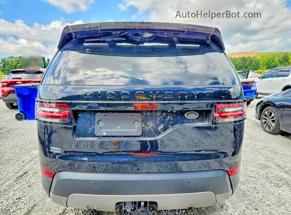 SALRTBBVXHA017437 2017 LAND ROVER DISCOVERY Black წინა სალონის ხედი