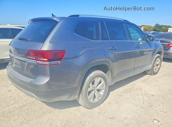 1V2UR2CA1KC540819 2019 VOLKSWAGEN ATLAS Gray Przód prawy