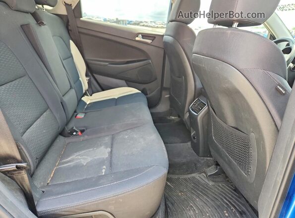 KM8J3CAL7KU011526 2019 HYUNDAI TUCSON Blue ძრავის განყოფილების ხედი