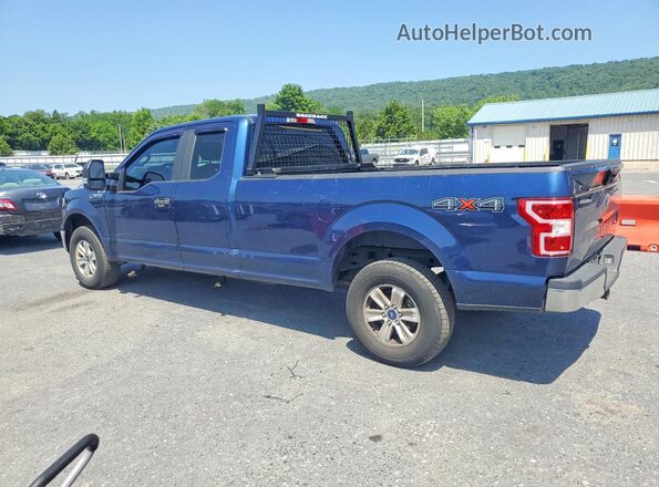 1FTFX1E44KKE72846 2019 FORD F150 Blue Задня права чверть
