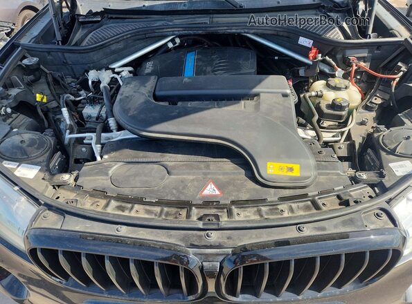 5UXKT0C59G0S75687 2016 BMW X5 Black VIN կոդի պիտակի տեսք