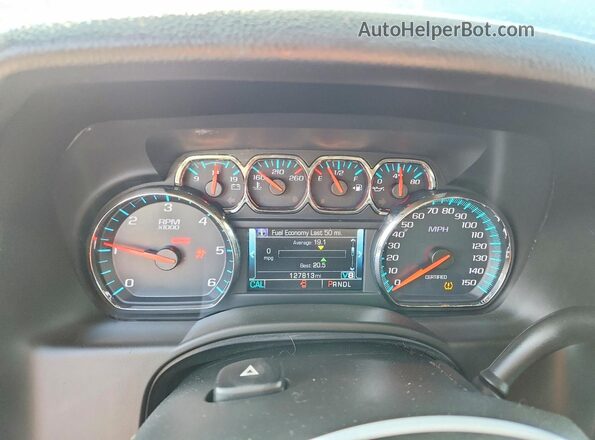 1GNSKDEC2KR401388 2019 CHEVROLET TAHOE Синий Вид задних сидений