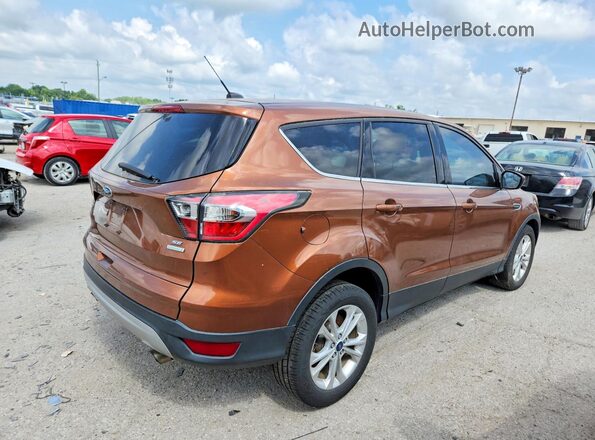 1FMCU0GD8HUA76883 2017 FORD ESCAPE Brown Przód prawy