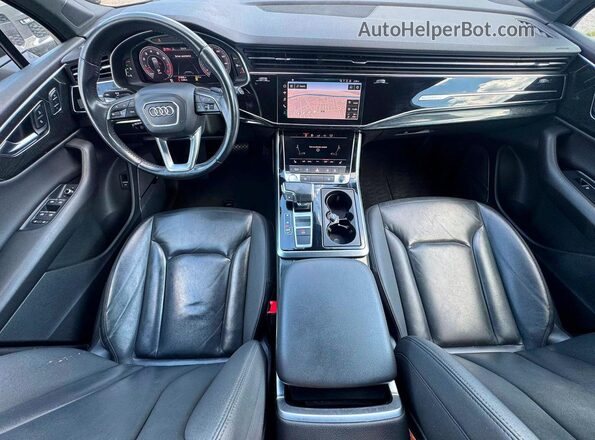 WA1LXAF73LD002707 2020 AUDI Q7 Black Vista del cuadro de instrumentos