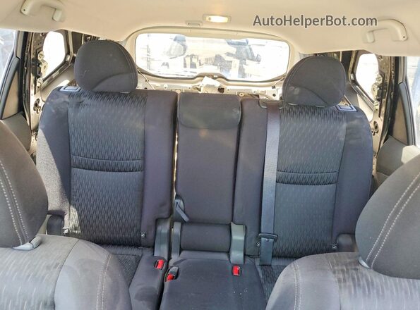 JN8AT2MT1KW261041 2019 NISSAN ROGUE Black Вид задньої частини салону