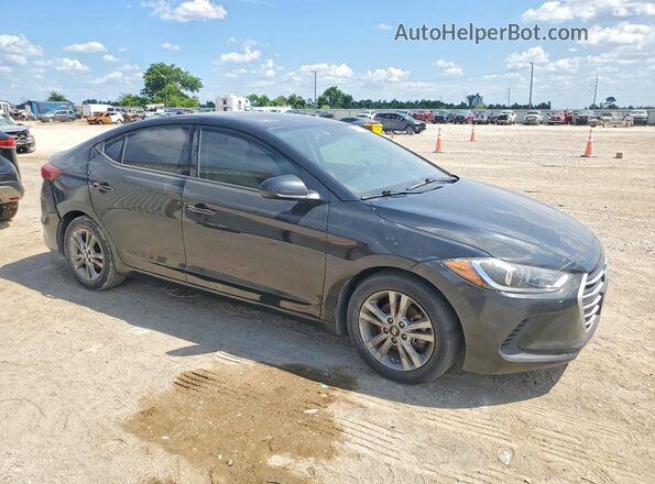 5NPD84LF9JH365833 2018 HYUNDAI ELANTRA Black Вид спереду