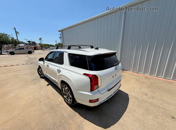 KM8R74HE8MU325029 2021 HYUNDAI PALISADE White წინა მარჯვენა