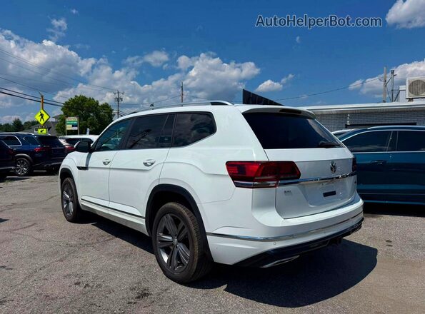 1V2RR2CA3KC579496 2019 VOLKSWAGEN ATLAS Белый Задняя правая четверть