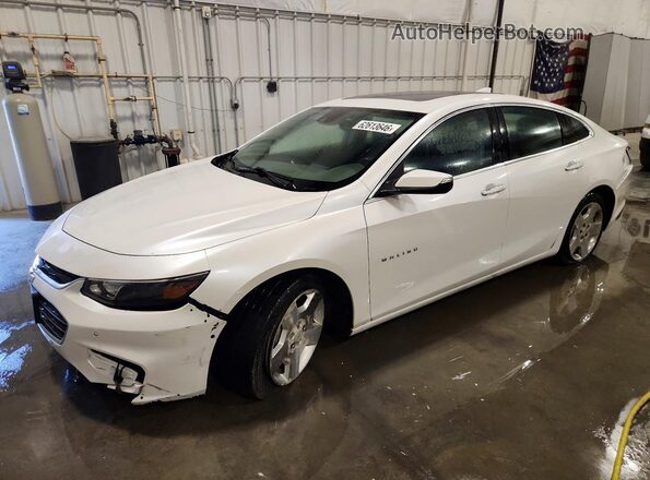 1G1ZH5SXXGF262924 2016 CHEVROLET MALIBU White უკანა მარცხენა