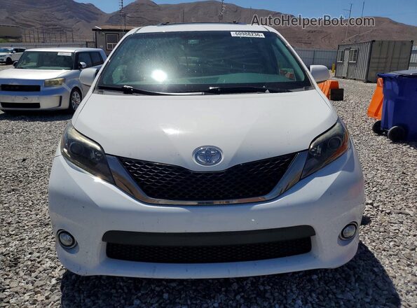 5TDXK3DC3GS750076 2016 TOYOTA SIENNA White Հետևի տեսք