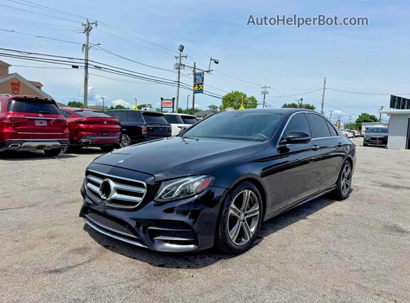 WDDZF4JB0HA182257 2017 MERCEDES-BENZ E Black Задня ліва чверть
