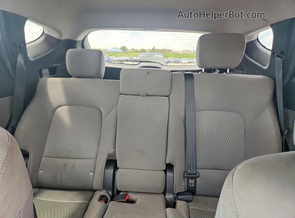 5XYZT3LB2GG357682 2016 HYUNDAI SANTA Beige Widok wnętrza z tyłu
