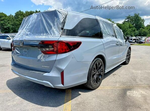5FNRL6H75SB053736 2025 HONDA ODYSSEY Blue Front right