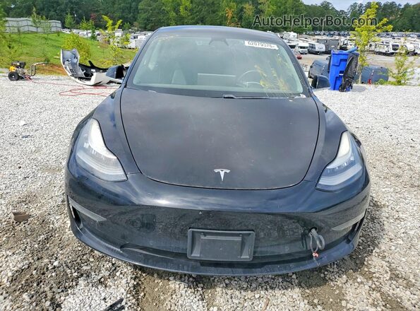 5YJ3E1EA0LF660776 2020 TESLA MODEL Black უკანა ხედი