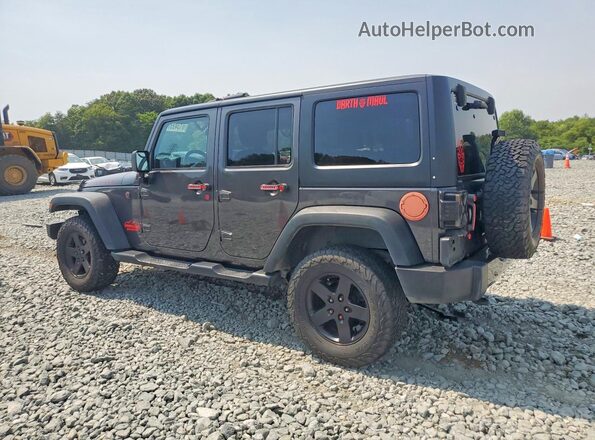 1C4BJWDG9HL644106 2017 JEEP WRANGLER Угольный Задняя правая четверть