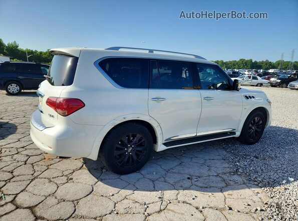 JN8AZ2NDXG9800333 2016 INFINITI QX80 White Przód prawy