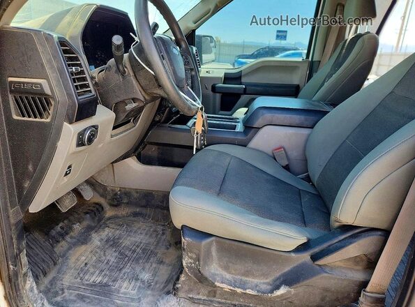 1FTFW1E5XKKE64018 2019 FORD F150 White Dashboard view