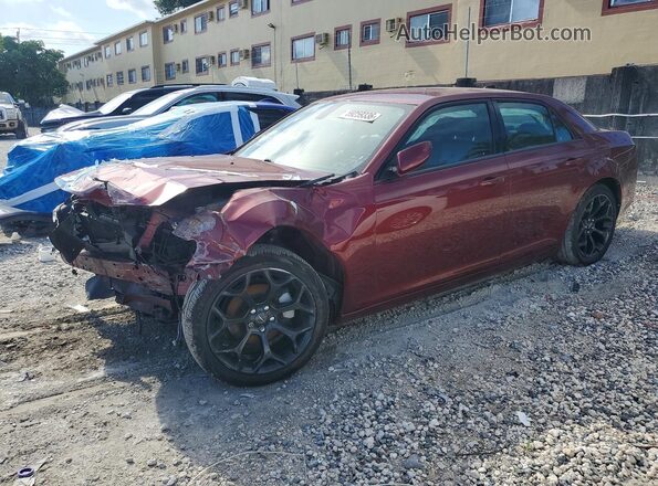 2C3CCABG5KH654015 2019 CHRYSLER 300 Burgundy Задня ліва чверть