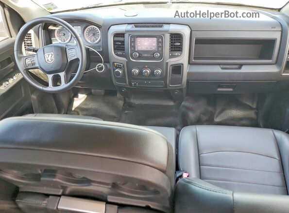 1C6RR6FT2MS507789 2021 RAM 1500 White Вид щитка приладів