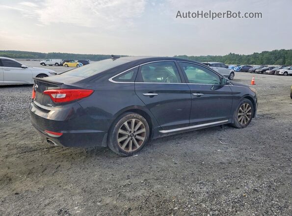 5NPE34AF6GH310464 2016 HYUNDAI SONATA Black Առջևի աջ