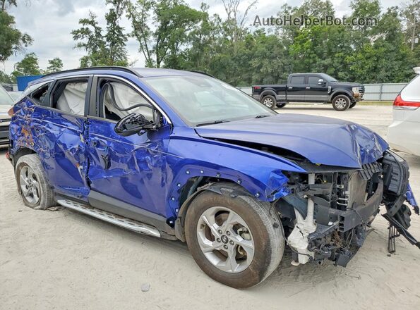 5NMJB3AE8NH066037 2022 HYUNDAI TUCSON Blue Դիմացի տեսք