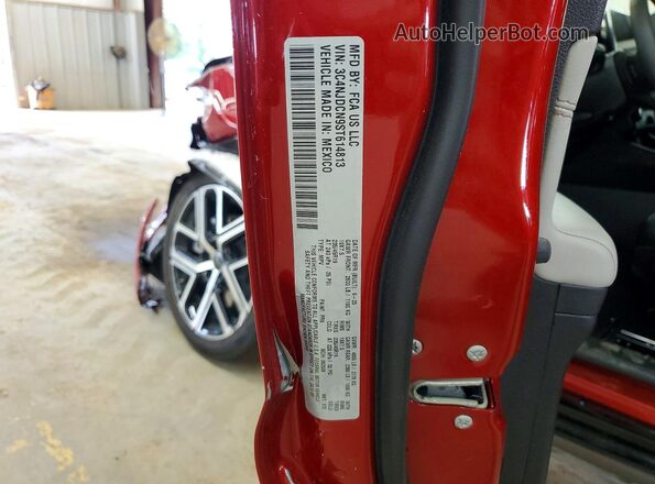 3C4NJDCN9ST614813 2025 JEEP COMPASS Red Սալոնի 360 աստիճան տեսք