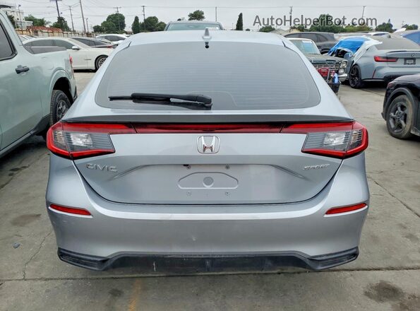 19XFL2H82SE004276 2025 HONDA CIVIC Silver Widok wnętrza z przodu