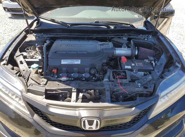 1HGCT2B06GA007554 2016 HONDA ACCORD Black ძრავის განყოფილების ხედი