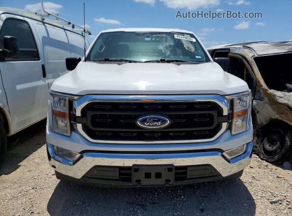 1FTEW1CB9MKE66091 2021 FORD F150 Белый Вид сзади