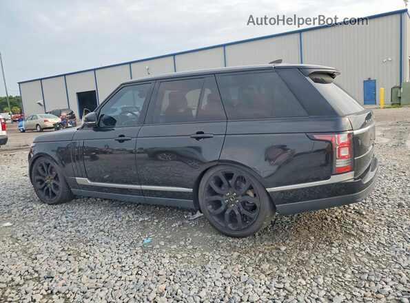 SALGR2FV8HA336402 2017 LAND ROVER RANGE Черный Задняя правая четверть