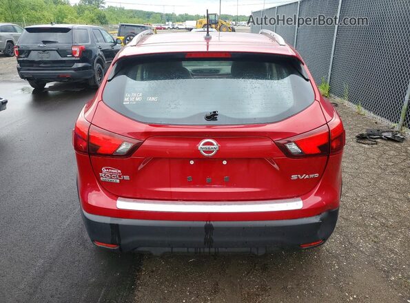 JN1BJ1CRXHW132622 2017 NISSAN ROGUE Red Հետևի տեսք