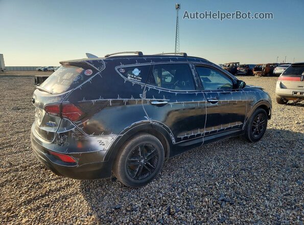 5XYZU3LB2HG398506 2017 HYUNDAI SANTA Black Delantero derecho