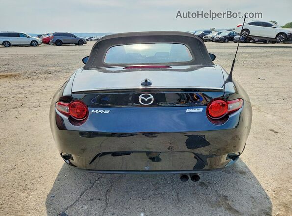 JM1NDAC73H0123344 2017 MAZDA MX-5 Black Вид салону спереду