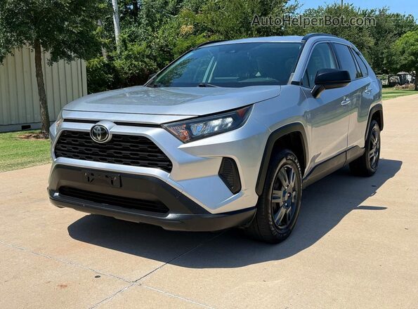 JTMF1RFV3KJ005186 2019 TOYOTA RAV4 Silver Rear right